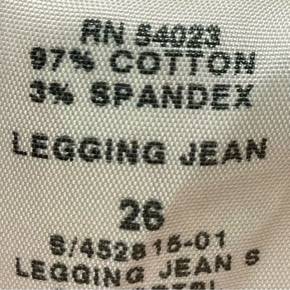 Gap 1969 Legging Jean, sz 26 - Picture 6 of 6